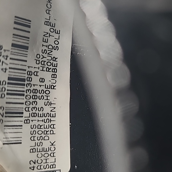 NWOT Aldo Single Monk Strap Black Patent Dress Shoes - Picture 7 of 8